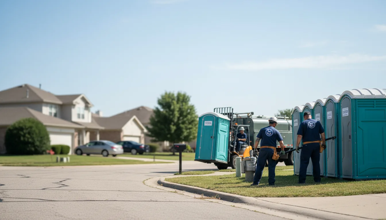 Porta Potty Rental in Gandeeville, WV near me